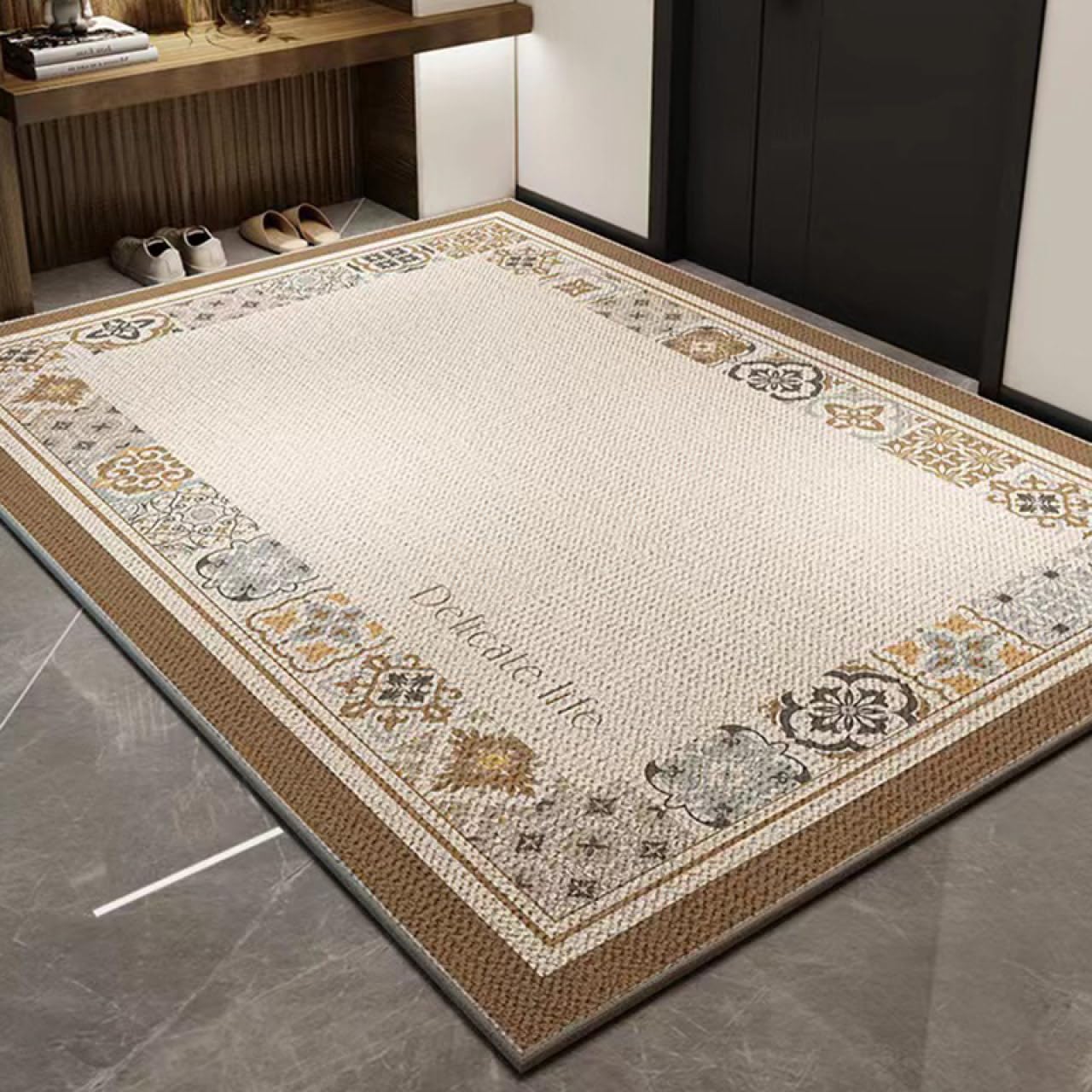 ラグカーペット ラグマット 120cm ホットカーペット対応 玄関マット Amazon｜[ZS2L7] 玄関マット 室内 100*120cm ラグ カーペット おしゃれ