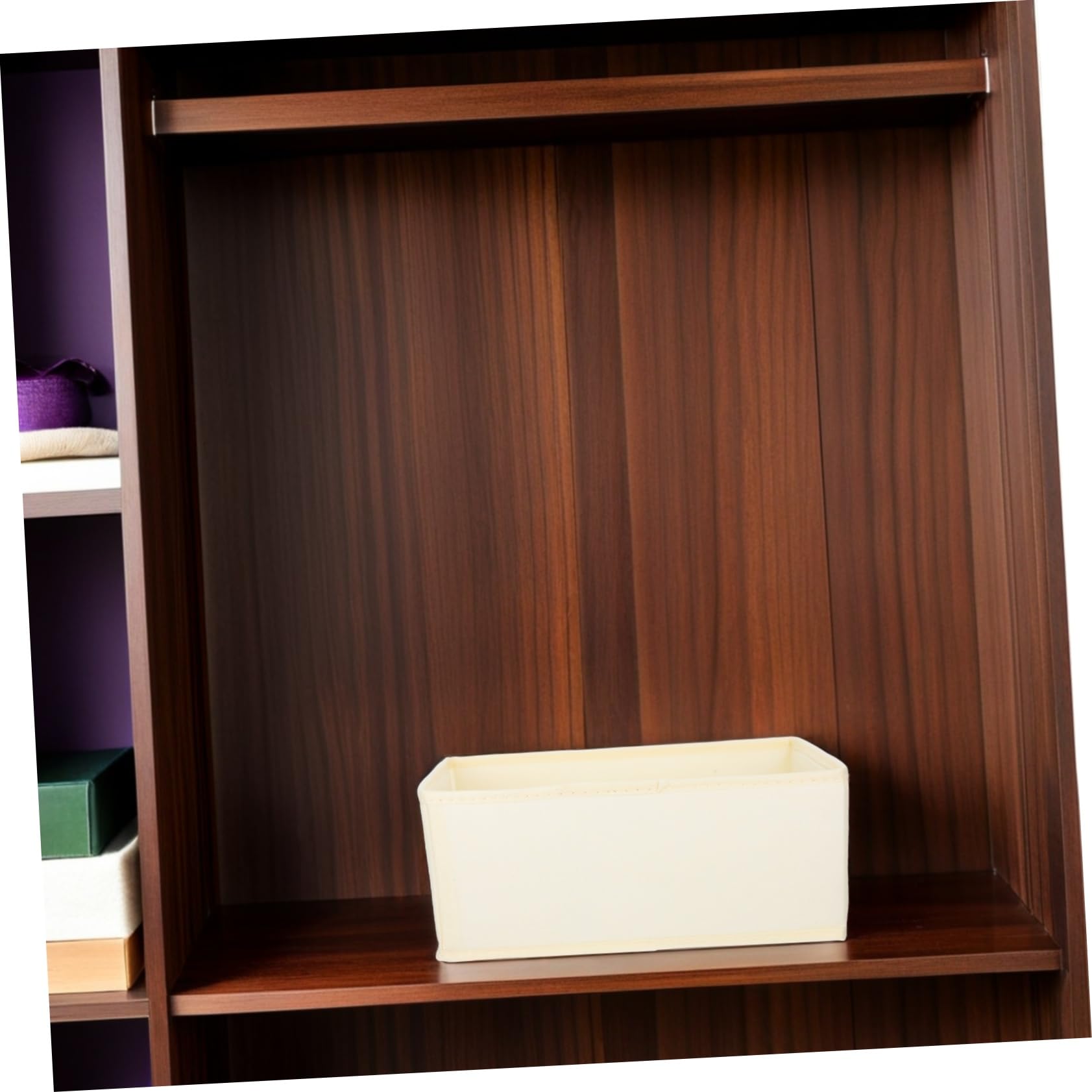 6piezas Organizador Para Ropa Interior Caja De Almacenamiento De Tela Unidades Divisores Para Calcetines Sujetadores y Ropa Interior Para Armarios