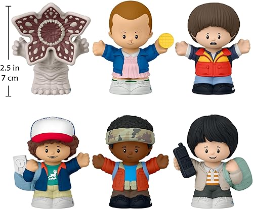 Miniatura 5 de Little People Collector Stranger Things Castle Byers - Juego de figuras de edición especial, 6 personajes en una caja de regalo para fanáticos