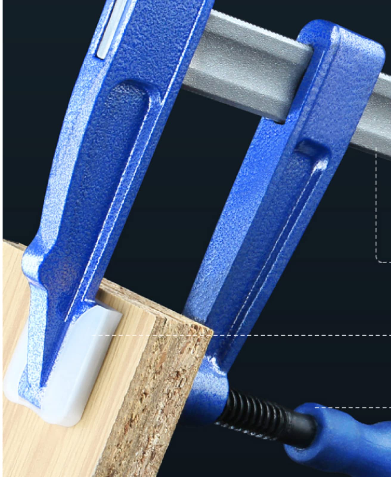 Pinza Para Trabajar La Madera Sargentos Carpintero Sargentos Para Madera Abrazadera De Alta Resistencia Abrazadera F Abrazadera De Carpintería Abrazadera De Fijación Rápida Abrazadera De Sierra De Cal