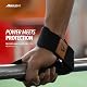 Boldfit Weight Lifting Straps Wrist Supporter for Gym Training, Deadlift Grip Heavy Workout Accessory for Men & Women, Strength Training Weightlifting Strap - 1 Pair - Black Product Image 3