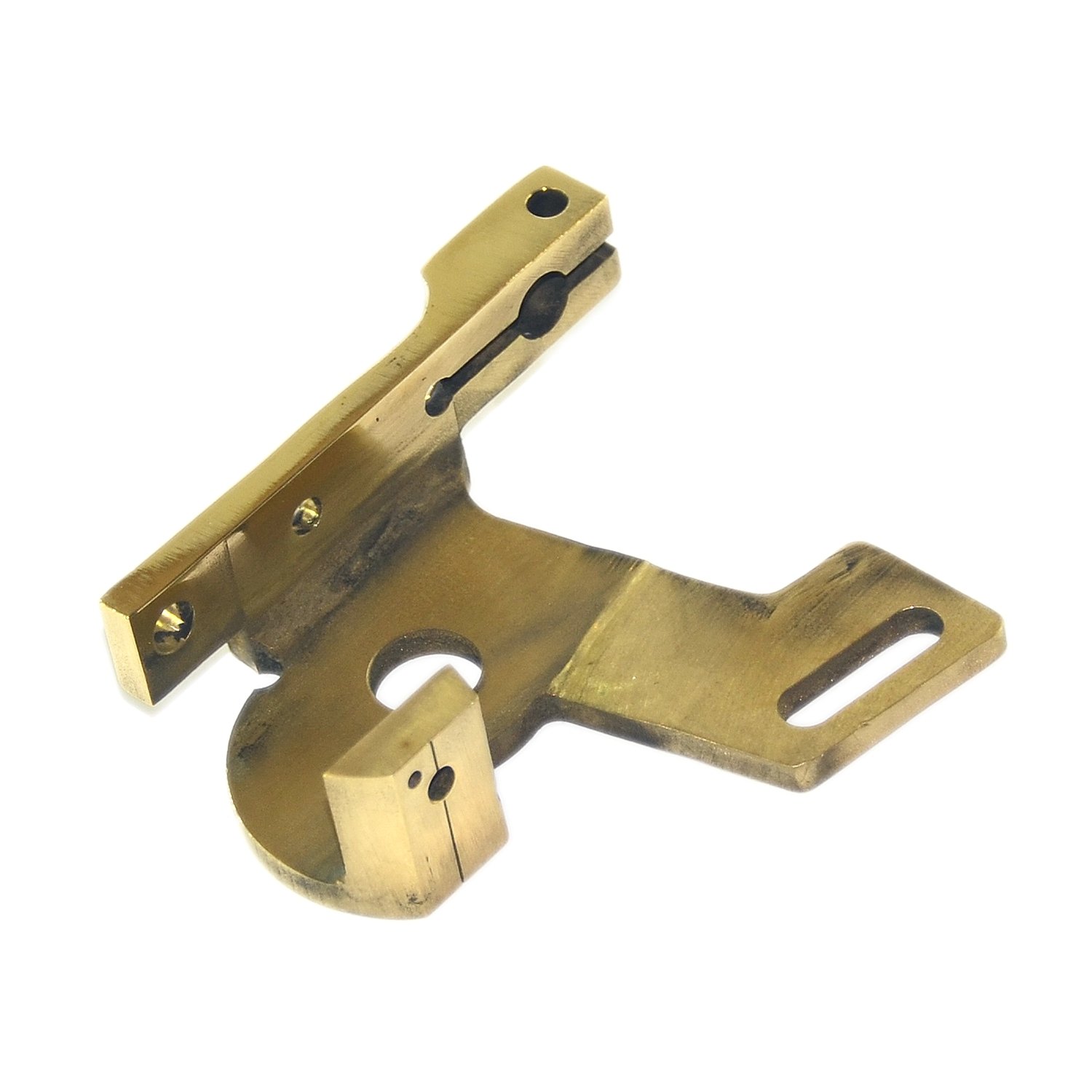 1PC PROFESSIONAL SOLID BRASS COIL TATTOO MACHINE FRAME US 8-32 THREAD COMPATIBLE WITH 1.25 INCH COILS & 1MM YOKE PRECISION WIRE CUT DURABLE FRAME FOR LINER & SHADER MACHINES FB-09