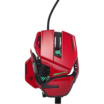 Mad Catz USB R.A.T. 8+ ADV Optical Gaming MouseRed MR06DCINRD000-0