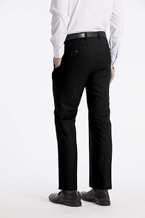 Calvin Klein Men's Modern Fit Dress Pants | Suit Pants for Men | Performance Stretch Fabric, Flat Front, Ready-to-Wear