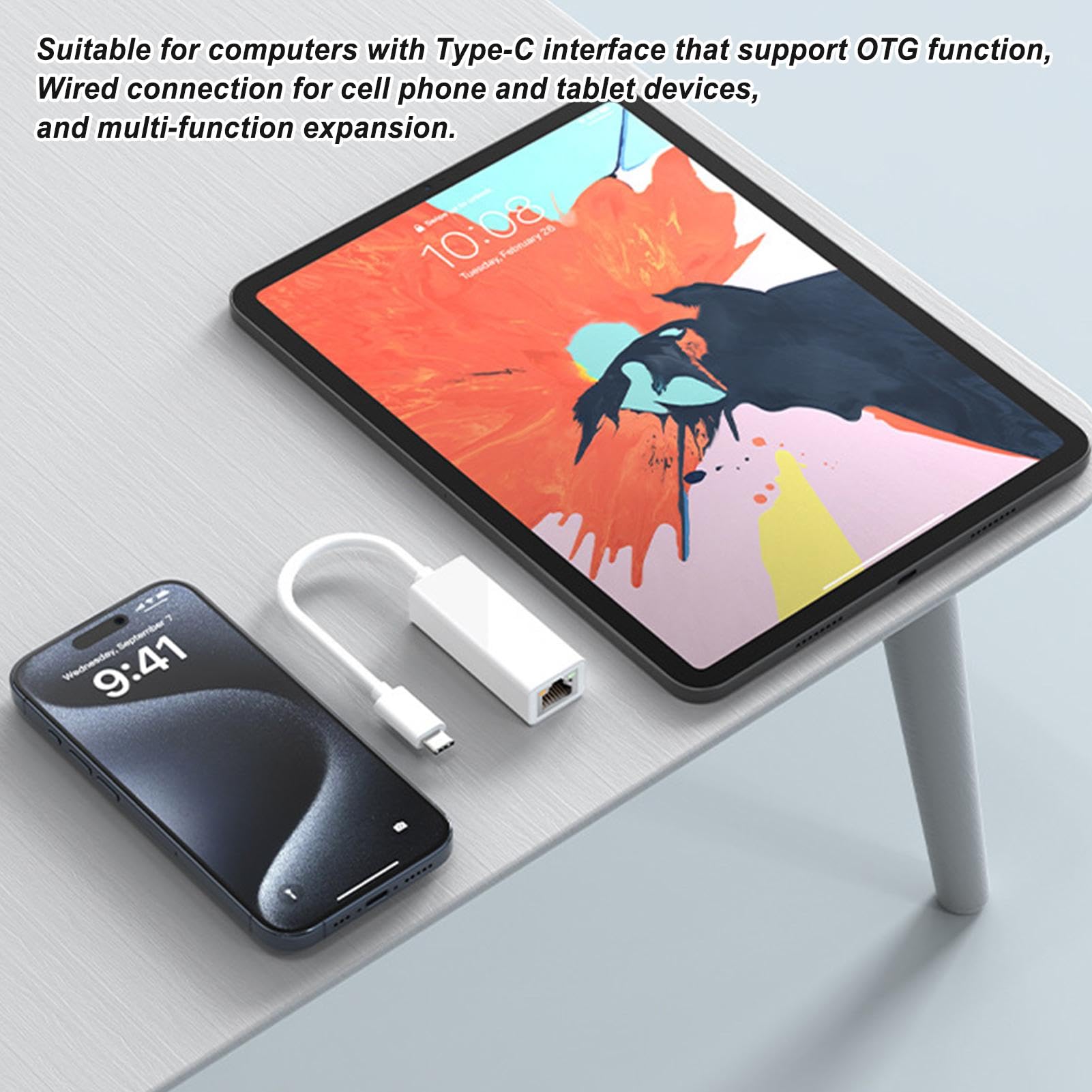 Adaptateur réseau USB C Ethernet LAN haute performance