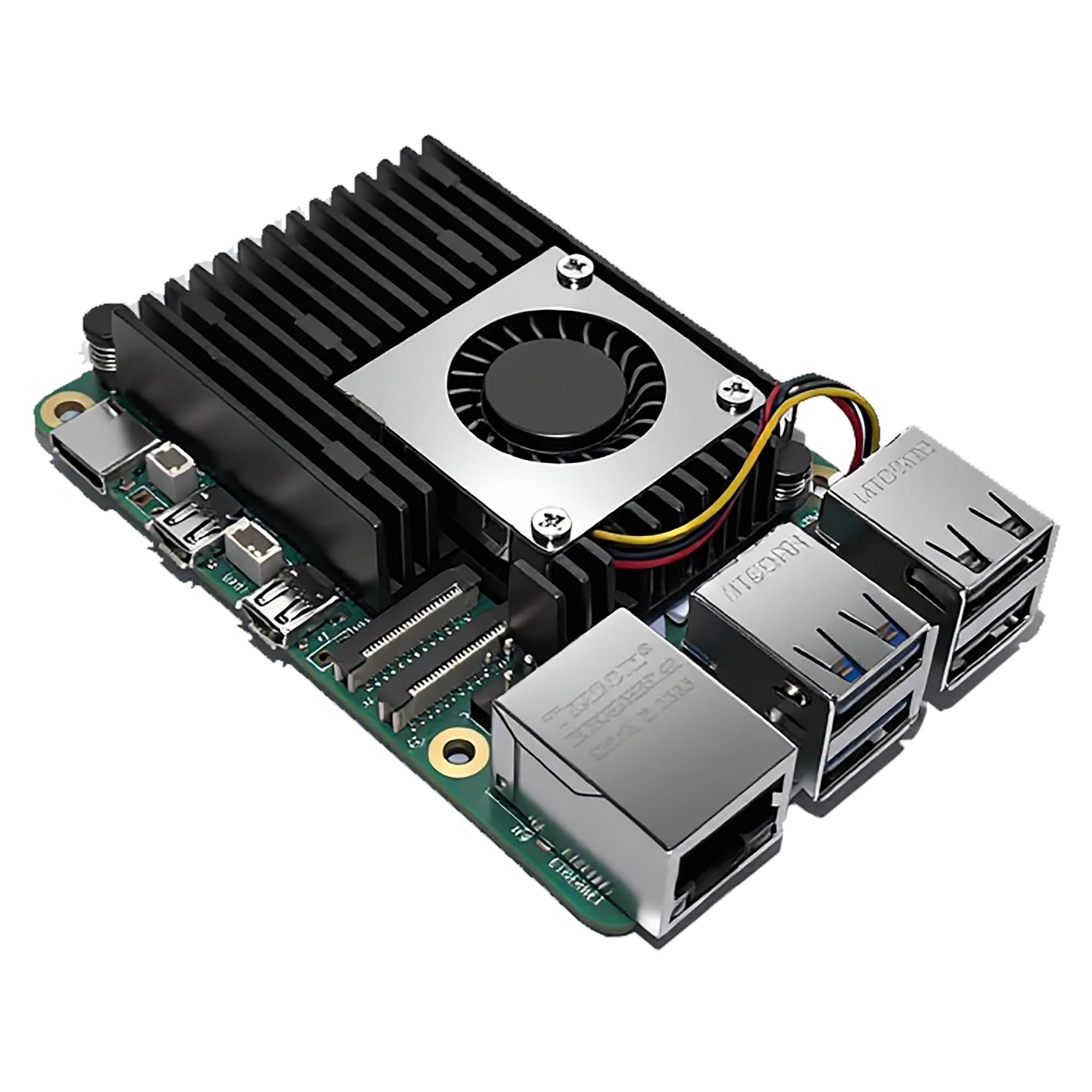 ICIEN Active Cooler for Raspberry Pi 5 | Heatsink with Advanced Cooling Fan