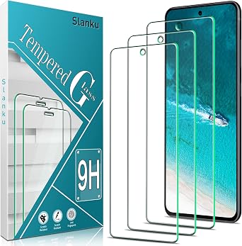 Slanku 3Pack Screen Protector for Samsung Galaxy S21 FE Tempered Glass Film