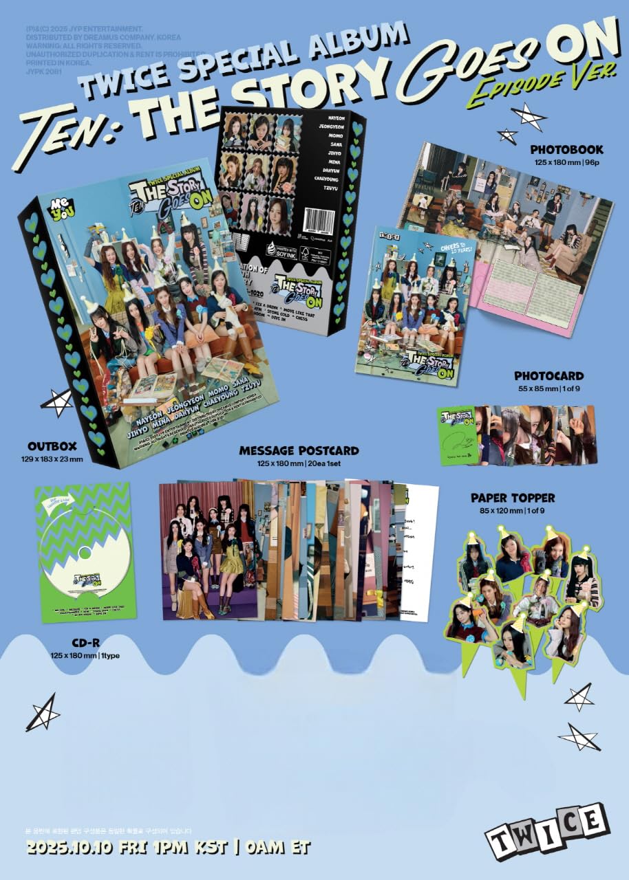 Amazon.co.jp: トゥワイス Twice - Special Album TEN: The Story Goes