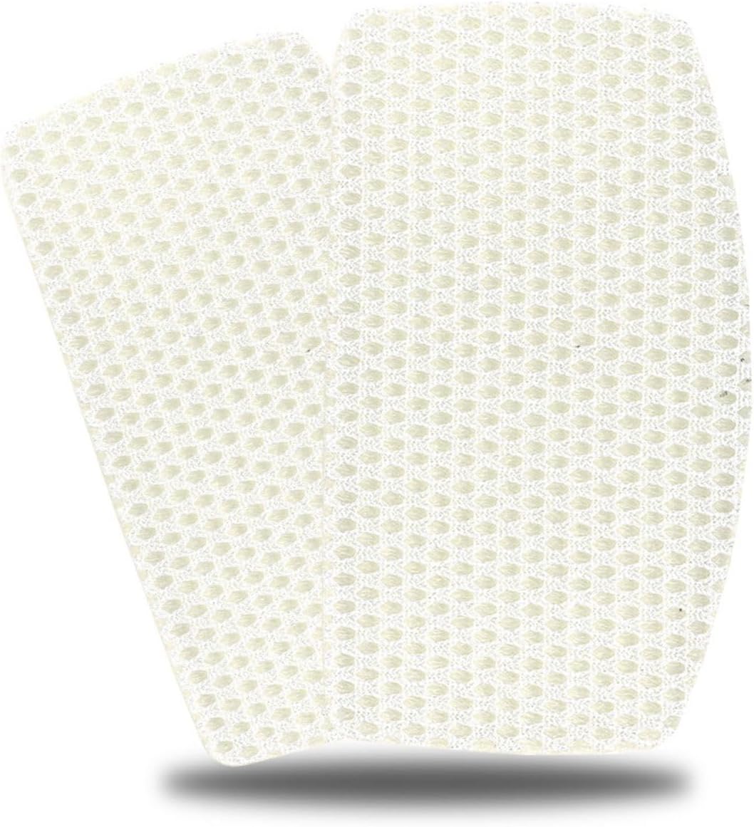 ACTIKA(アクティカ) Unisex Adult Scratching Repair Just Stick it on, You can fix The heelspeed of The Heel, and The Defense Force, Variations, 19 Patterns Available, mesh White, One Size