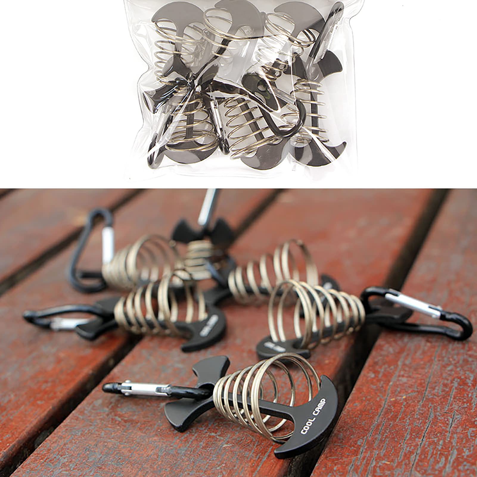 Fishbone Spring Deck Anchor Pegs Fishbone With Spring Buckle Deck Peg