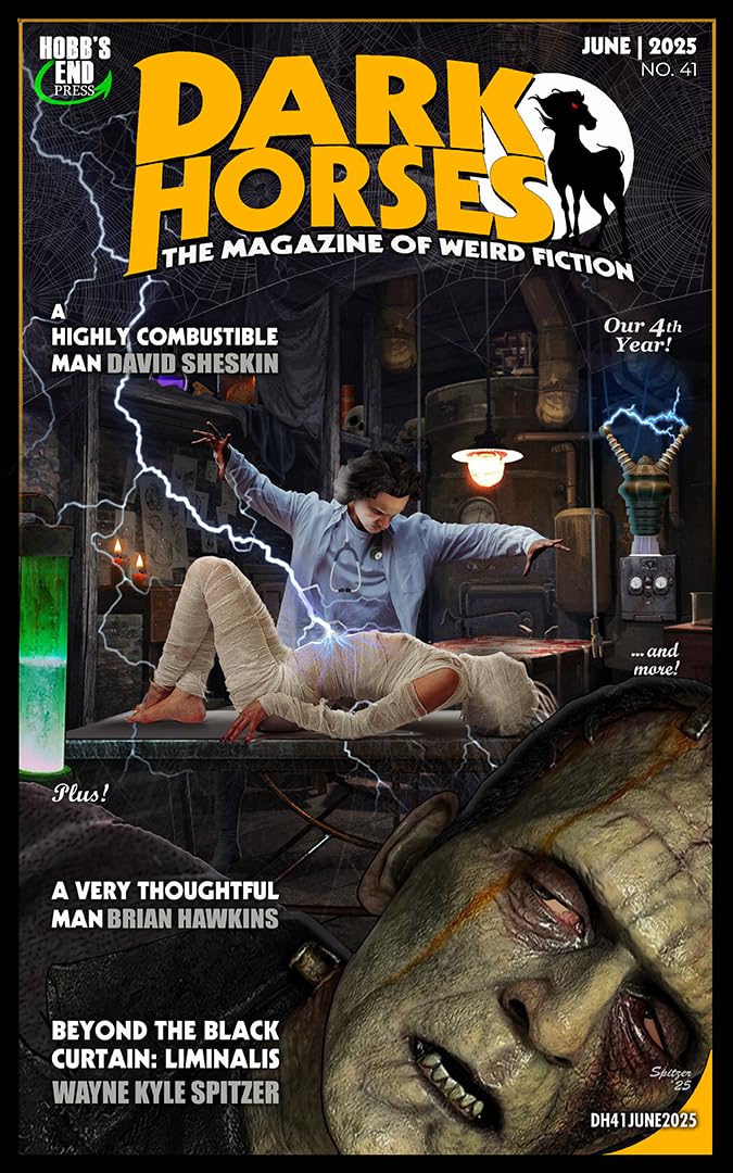 Cover of Dark Horses: The Magazine of Weird Fiction, June 2025
