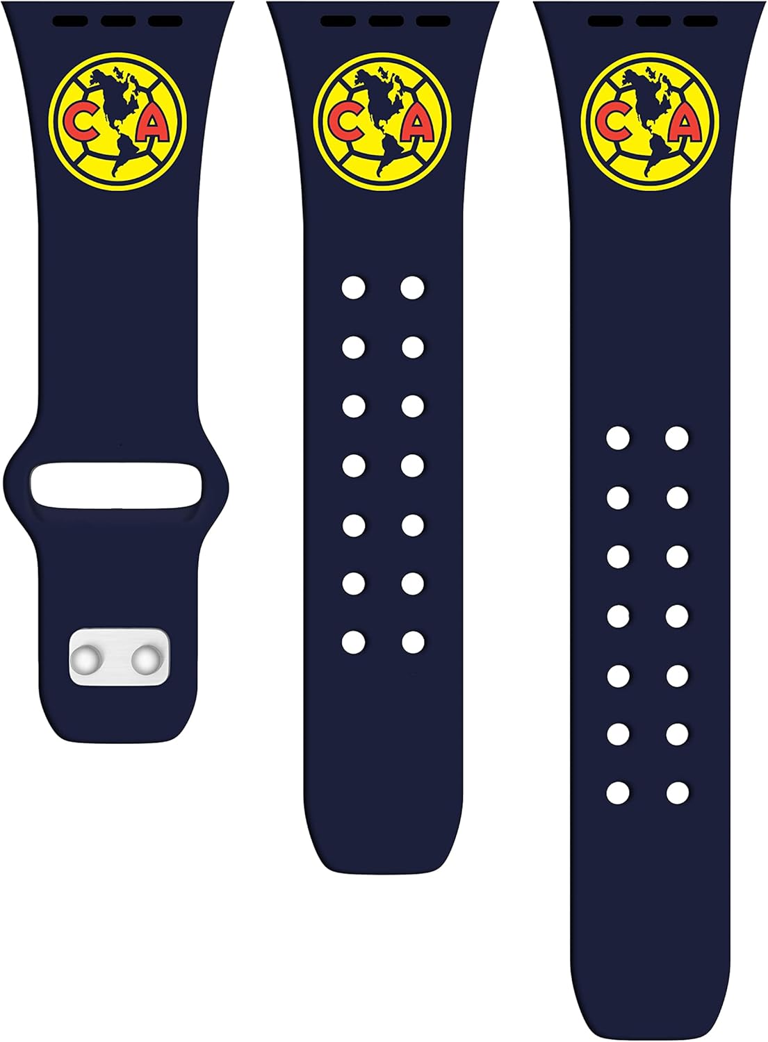 Affinity Bands Club America Silicone Sport Band Compatible with Apple Watch