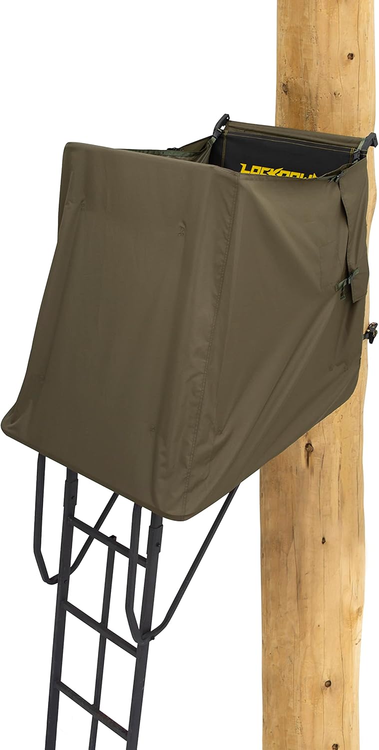 Rivers Edge® Lockdown™ 1-Man Concealment Kit, Ladder Stand Concealment, Durable, Solution-Dyed, Fade Resistant, Easy Attachment, for Use with Lockdown™ Ladder Stands, LD701