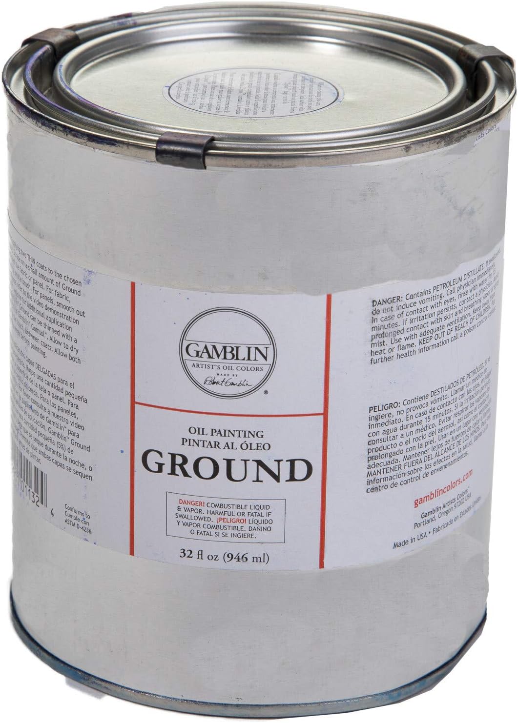 Gamblin Oil Painting Ground 32 oz. Amazon.ca Home