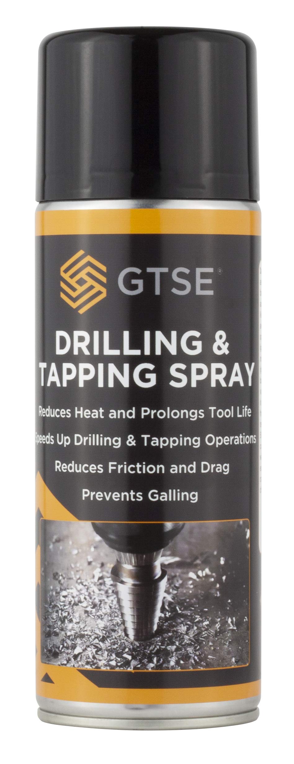 GTSE Drilling & Tapping/Cutting Spray with Short Nozzle Attached, Reduces Friction and Drag to Speed up Drilling and Cutting (400ml)