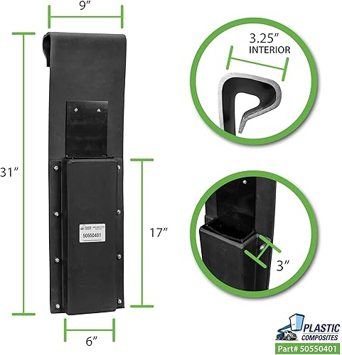 Miniatura 5 de Vaina de motosierra  Plástico  Montaje en cubo (solo montaje interior) (forrado) Piezas de camión de cubo Montaje integrado, funda de plástico para