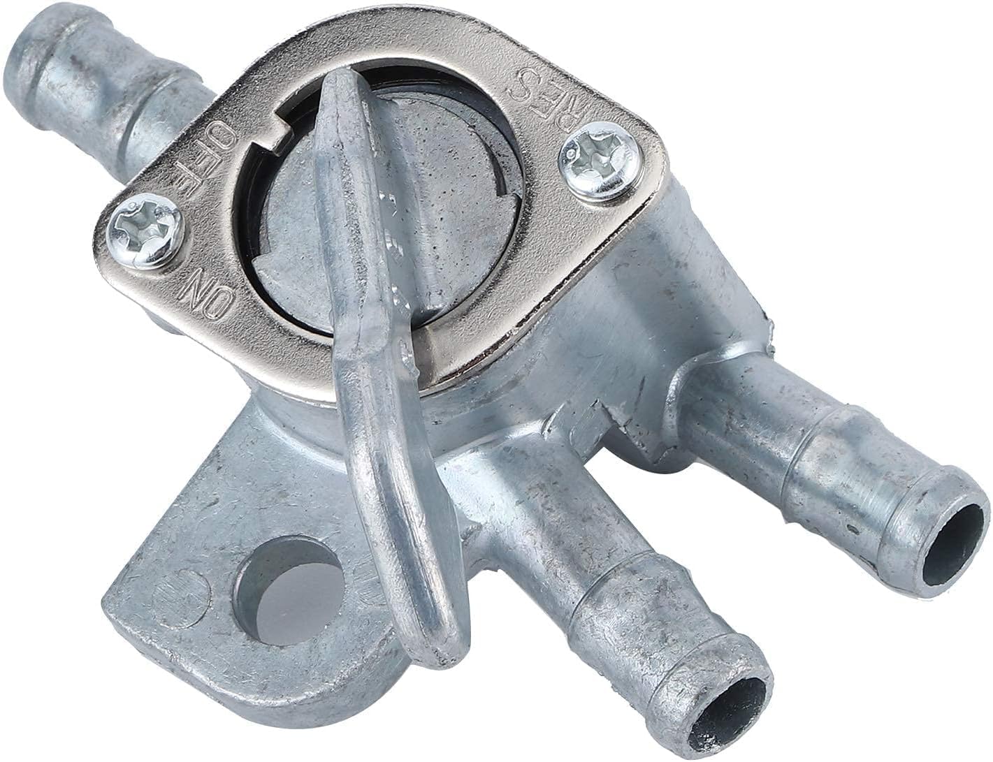 V¨¢lvula de combustible Aramox, llave de purga de gasolina, v¨¢lvula de gasolina, interruptor de gasolina, ajuste de acero para CRF 250X / 450X