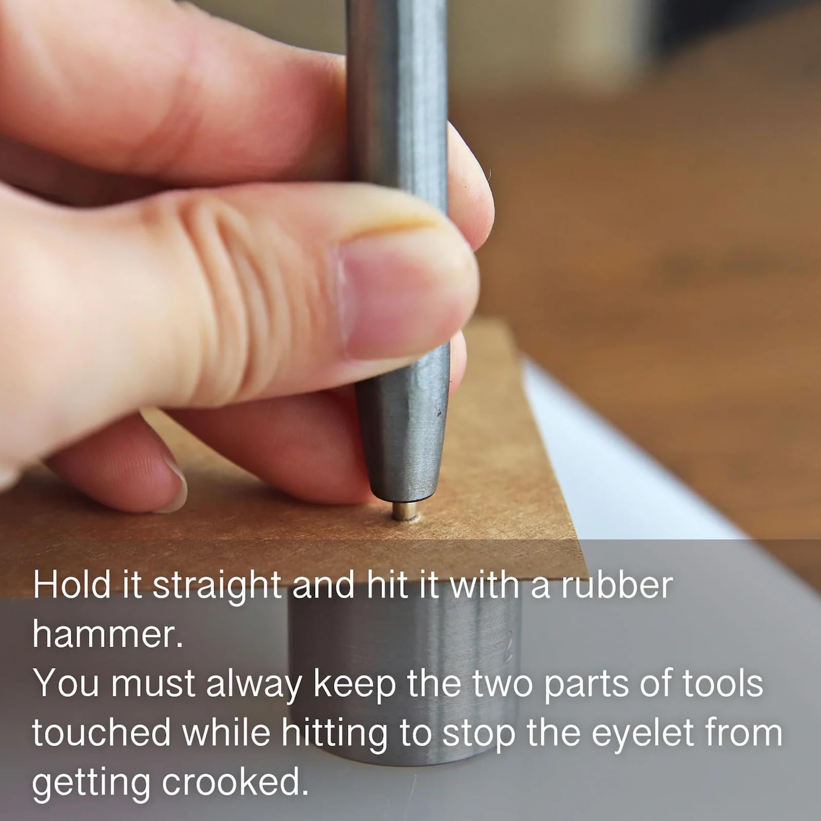 Mini occhiello, 1 mm/1,5 mm/2 mm/2,5 mm, strumento con base (l'unico strumento per occhielli da 1 mm), per vestiti delle bambole e progetti di cucito