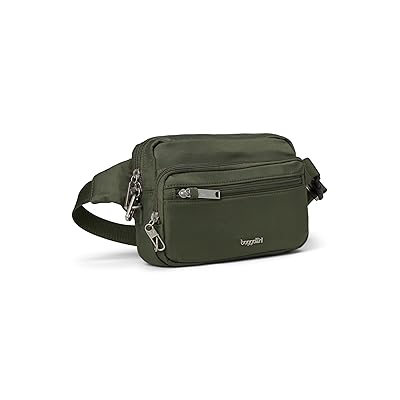 Baggallini Securtex Anti theft Belt Bag Handbags Thyme, Nylon