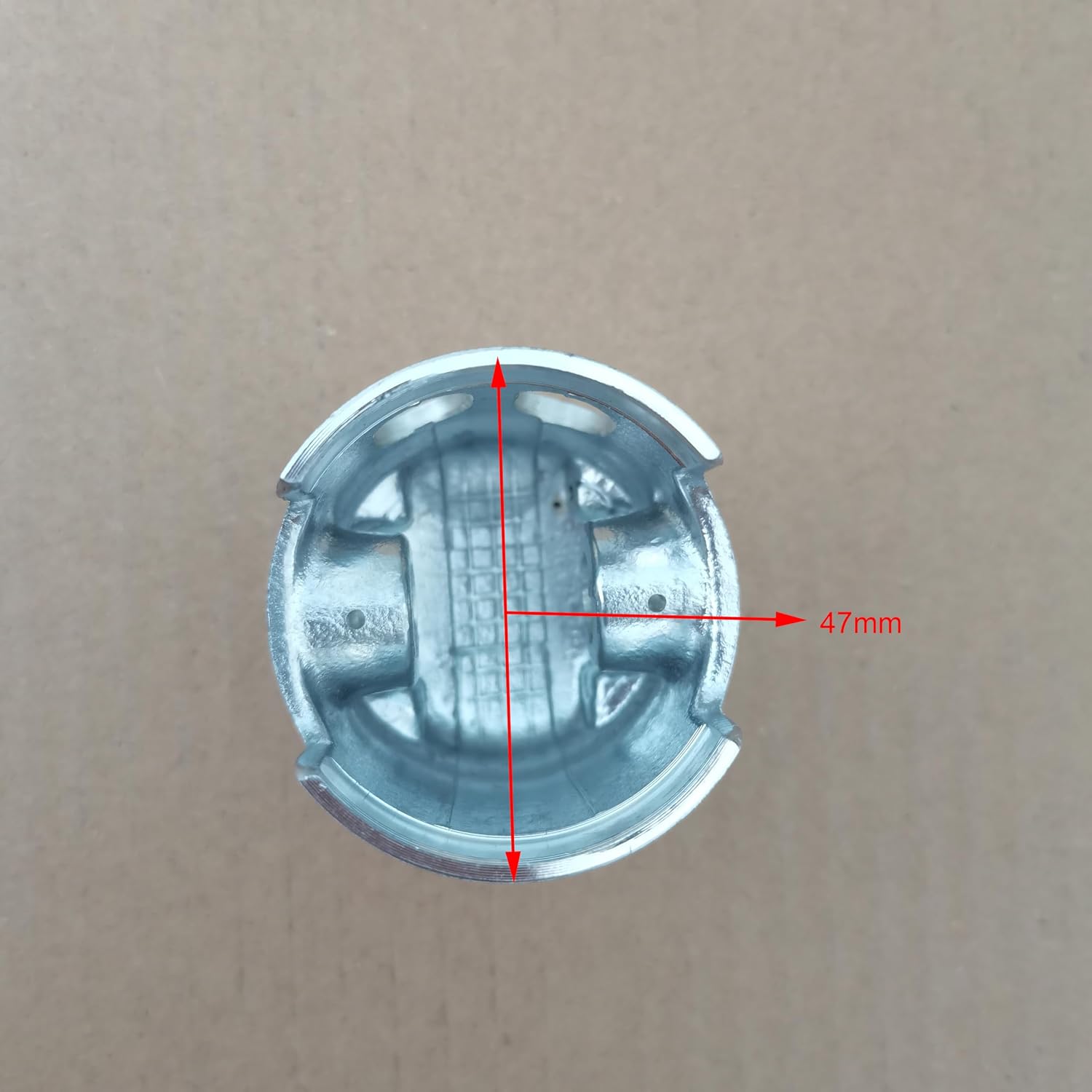 Windowed Piston Set - Gas Motorized Bicycle 80cc/66cc