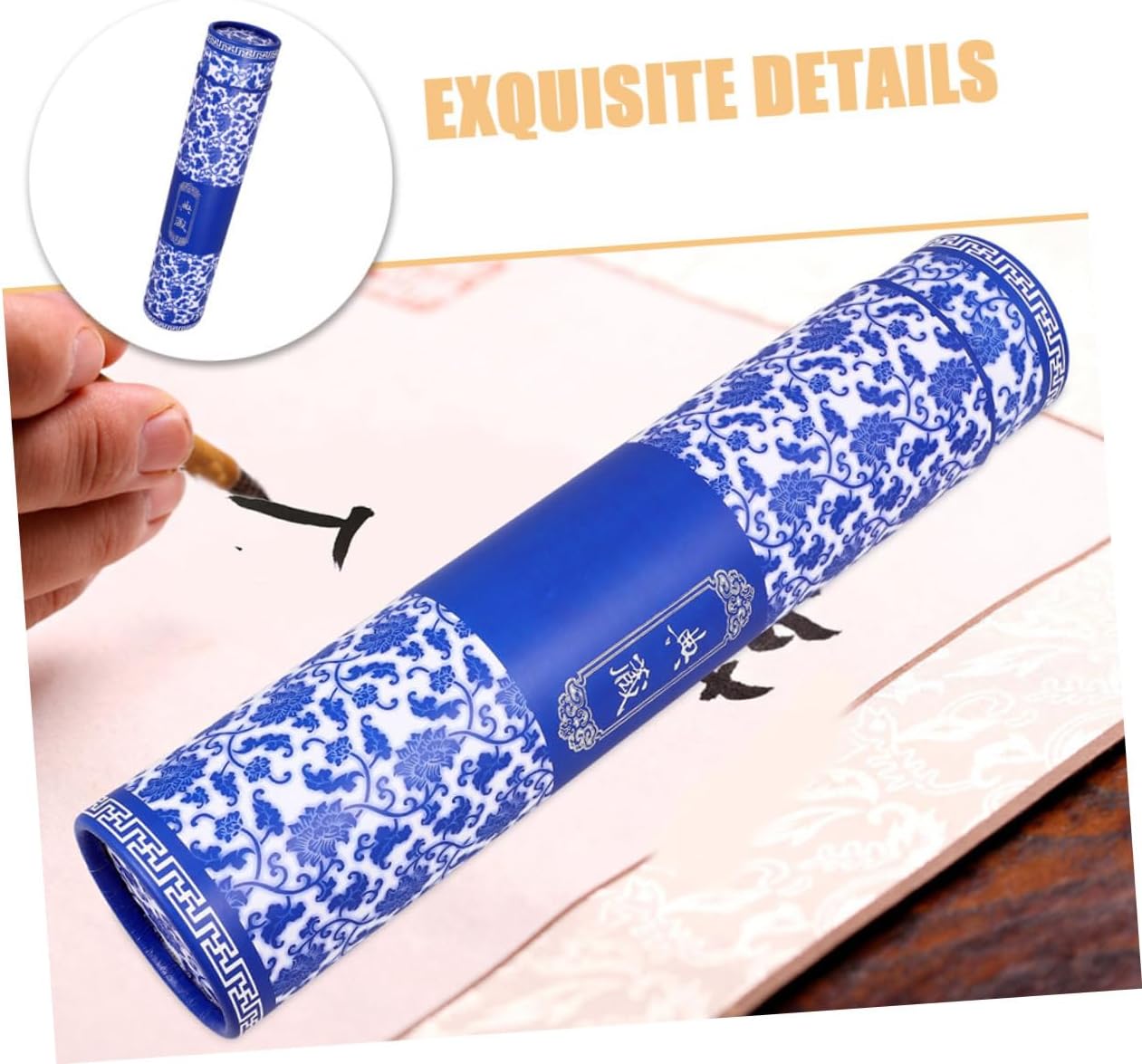 jojofuny 2pcs Expandable Poster Tube for Prints and Drawings Storage Telescoping for Organized Document for Artworks and Calligraphy Storage