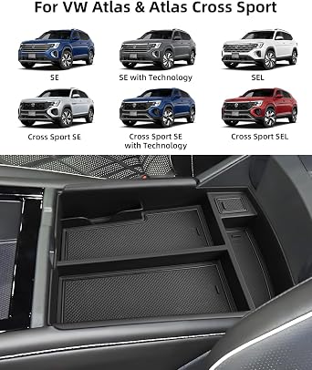 Atlas Accessories- 2pc Screen Protector and 2pc Center Console Organizer