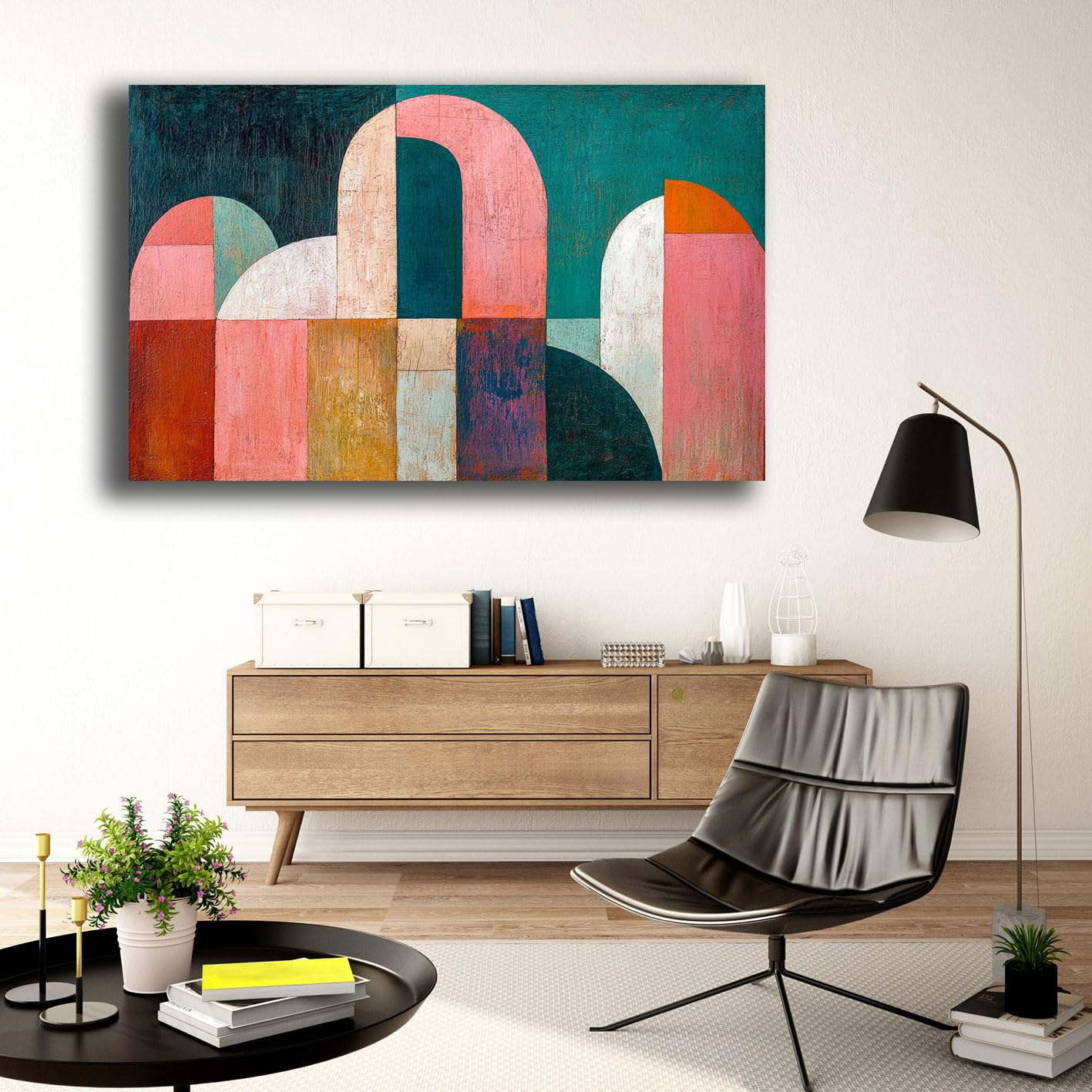 Quadro Moderno Soggiorno Astratto Industrial Quadri moderni Astratti da Parete XXL grande Stampa su tela Canvas Decorazione Murale muro Arredo Camera da letto Cucina (11, 70x120 cm, Canvas intelaiato)