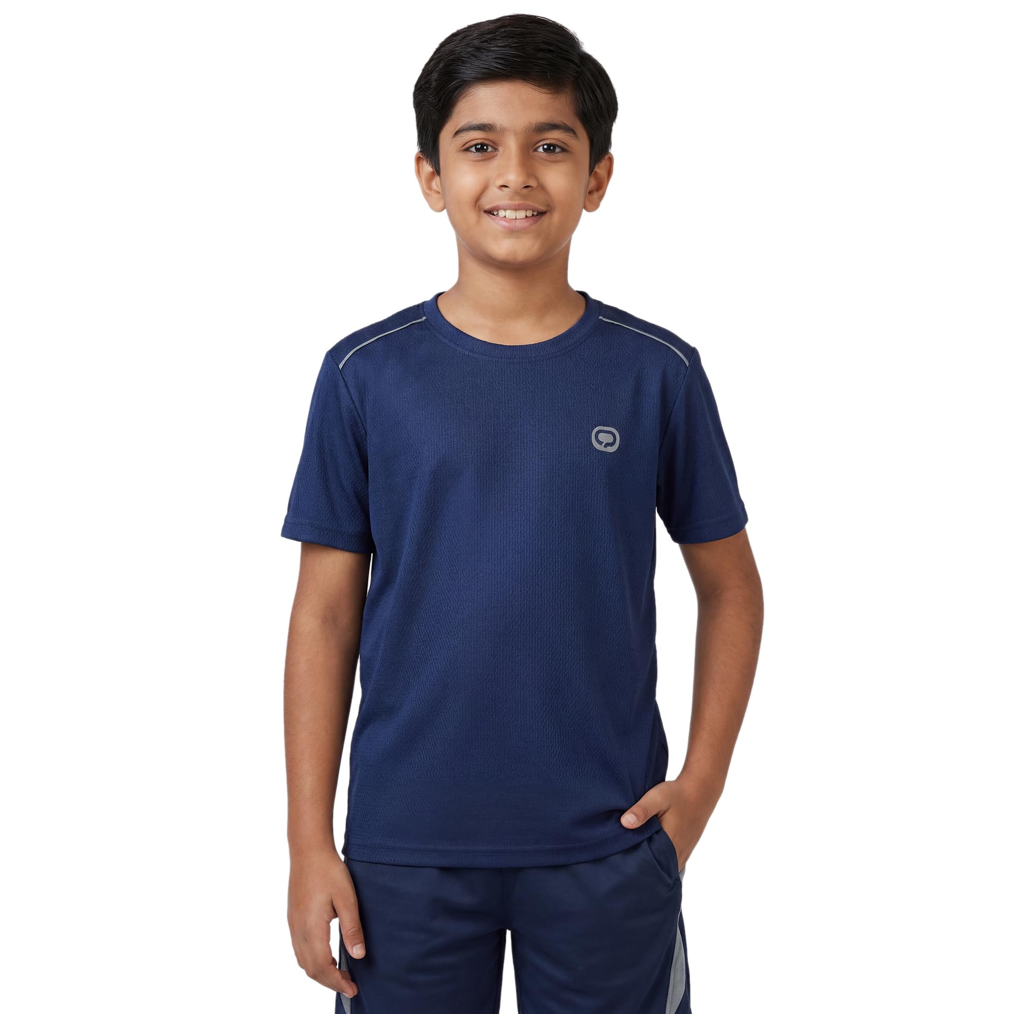 Qiddo Sports Boys Solid Colour Regular T-Shirt-image-43