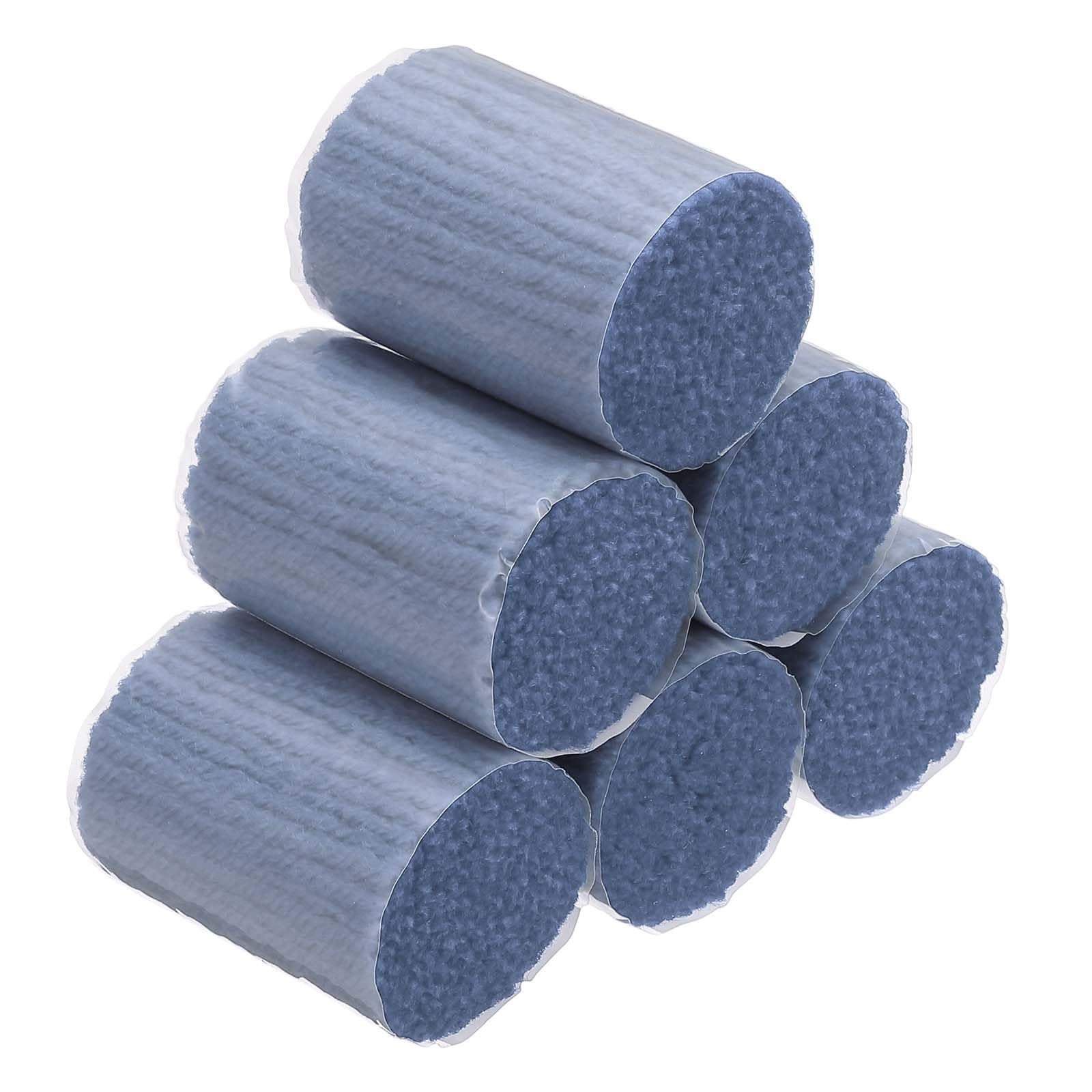 PATIKIL 20 Rolls Latch Hook Yarn, Latch Hook Kit Yarn Precut Hook Rugs Yarn Making Crochet Bundles for Latch Hook Rug Adults Beginners Tapestry DIY Craft, Sea Blue