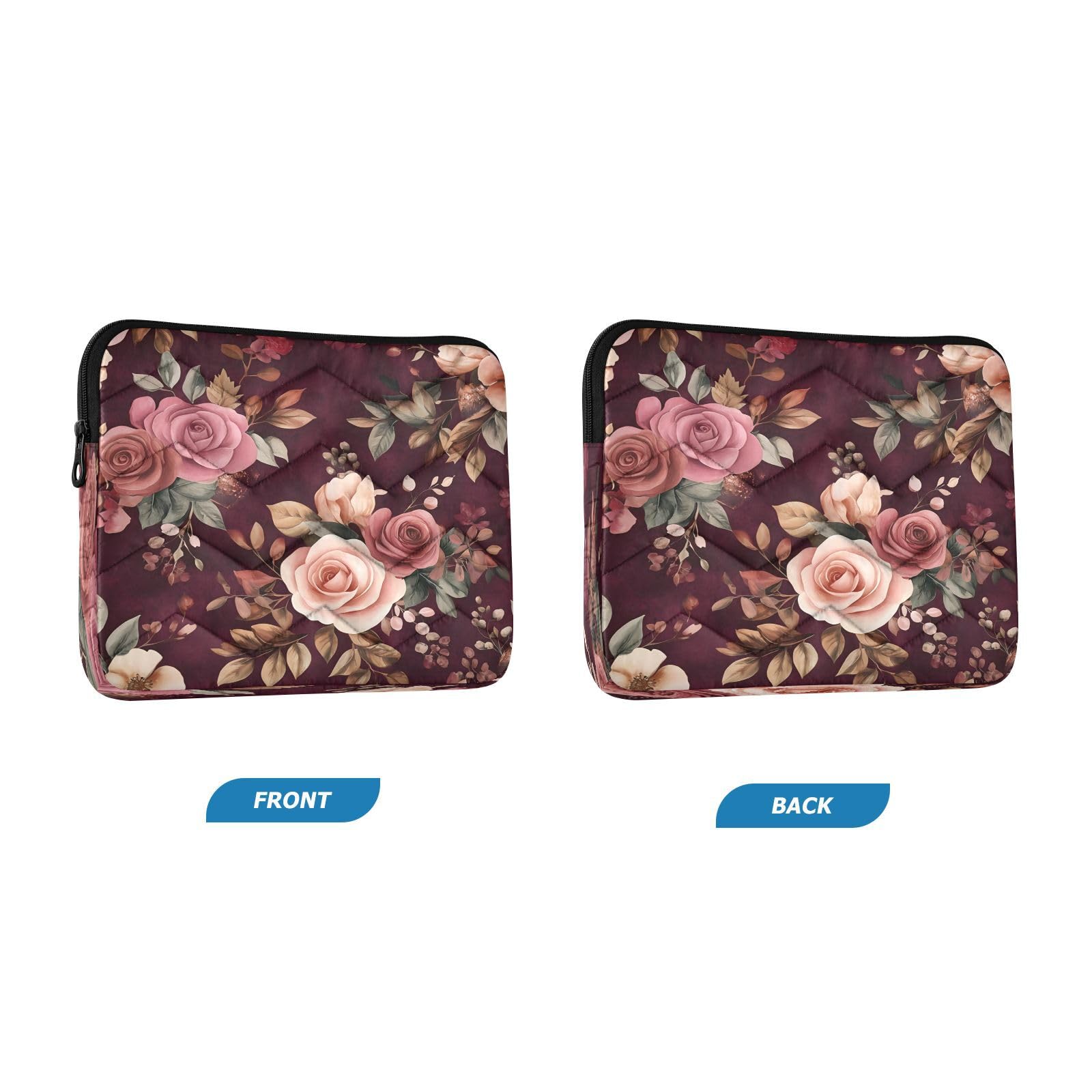BOESI Graffiti Vintage Rose Laptop Inner Bag, Laptop Case, Computer Sleeve, Lightweight and Easy to Carry, Suitable for 13-14inch Laptops