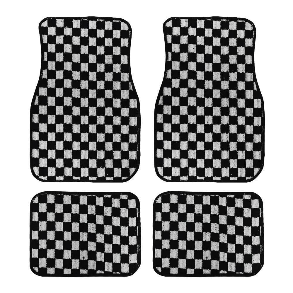 MNAAZVSOL 4 Pcs Car Floor Mats, for Volvo S40 S60 S80 S90 XC40 XC60 XC90 C30 Luxury Interior Carpets Waterproof Anti-Slip Heavy Duty Decorative Auto Rugs Padding Set,B