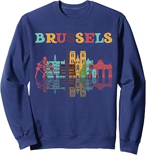 Belgium Brussels Travel Family Vacation Europian Trip Shirt Sweatshirt