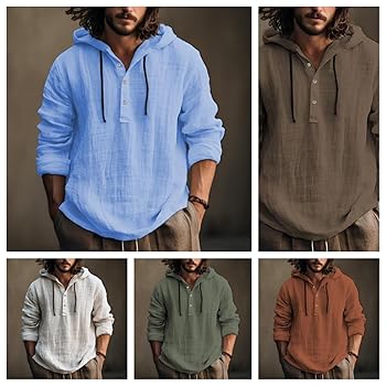 thumbnail image 2 of Yaoyar Menu2019s Athletic Hoodies Color Block Hooded Camouflage Long Sleeved Hooded Sweatshirts Loose Drawstring Pocket Sweatshirt Army Green 2xl 2 of 9