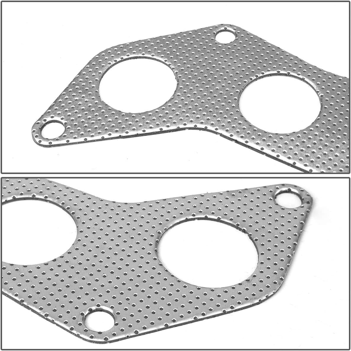 DNA Motoring GKTSET-XB08 Aluminum Exhaust Manifold Header Gasket Set Replacement