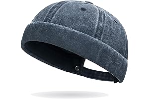 Classic Hat with No Brim - A Vintage Style