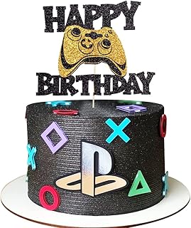 Video Gaming Party Cake & Cupcake Toppers Gamer Party Supplies Video Game Party Supplies Game Fans Party Favors