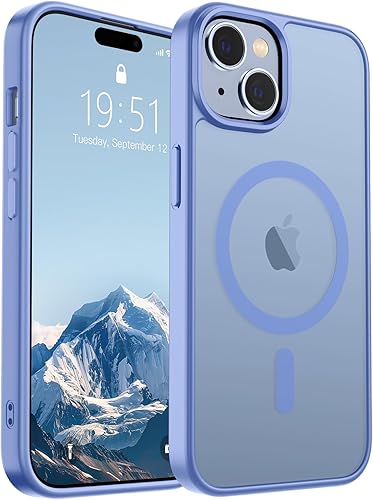 Miniatura 83 de SUPFINE - Funda magnética para iPhone 14 Pro Max (compatible con MagSafe), (protección contra caídas de grado militar de 10 pies), delgada, Negro