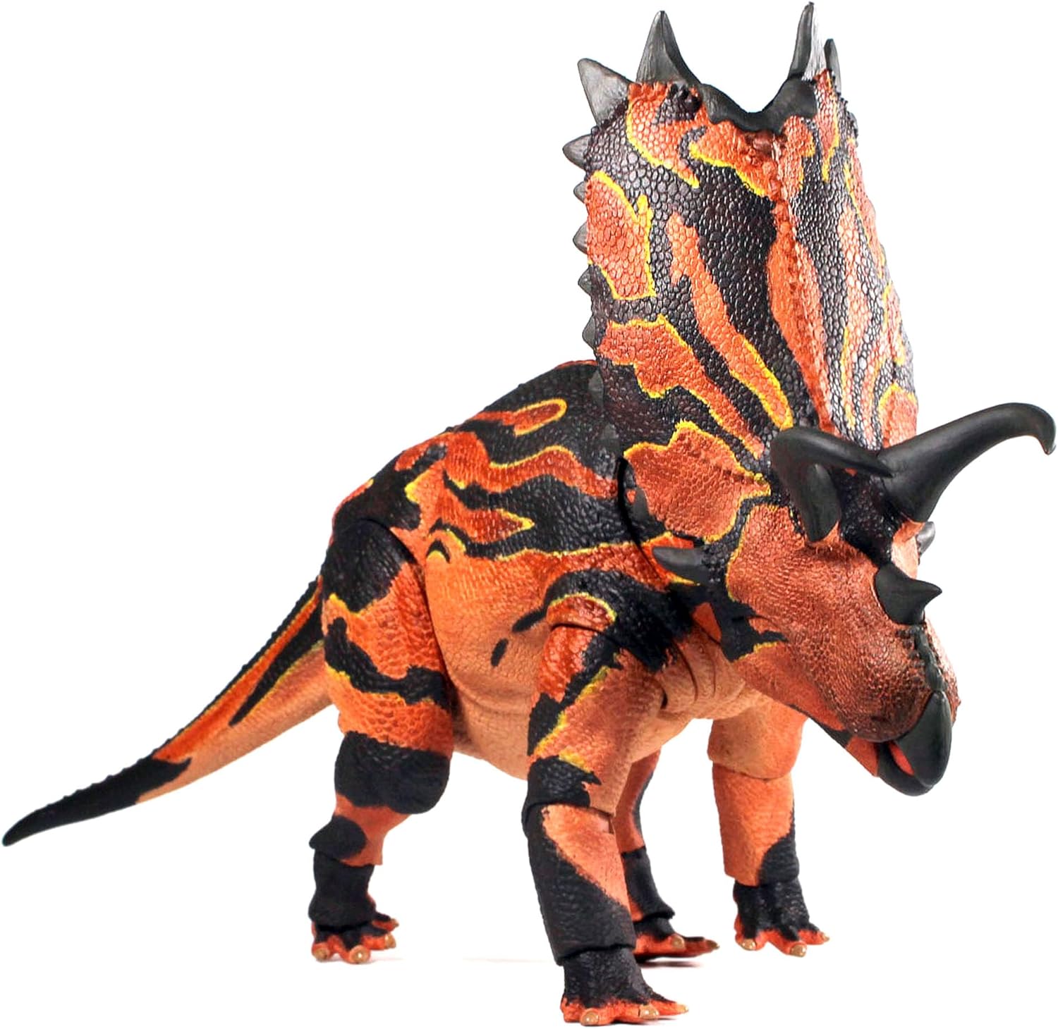 Creative Beast Studios Beasts of The Mesozoic: Ceratopsian Series Pentaceratops 1:18 Scale Action Figure, Multicolor