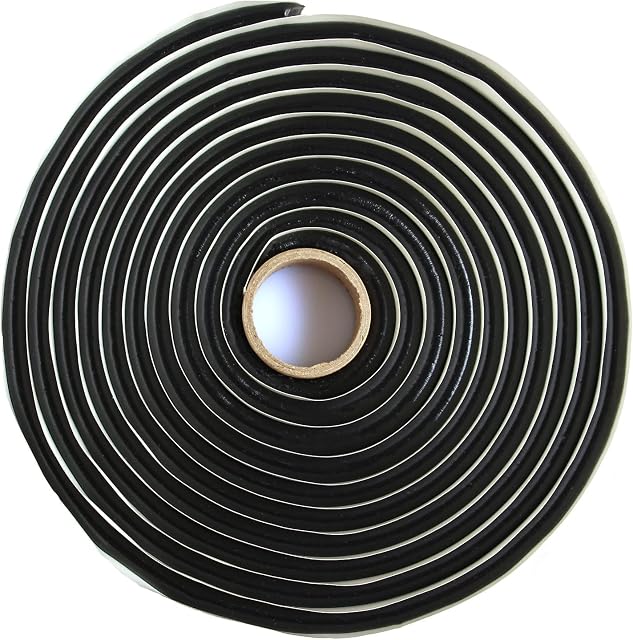YankMooM Butyl Sealant Tape 13Ft Butyl Sealing Rope for Car Truck Window Door RV Windshield Headlamps Headlight Butyl Rubber Glue Reseal