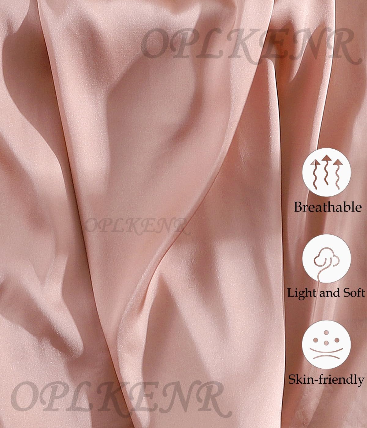 Silk Camisole Tops for Women, Sexy V-Neck Silk Satin Tank Tops Lace Trimmed Camisole - Image 4