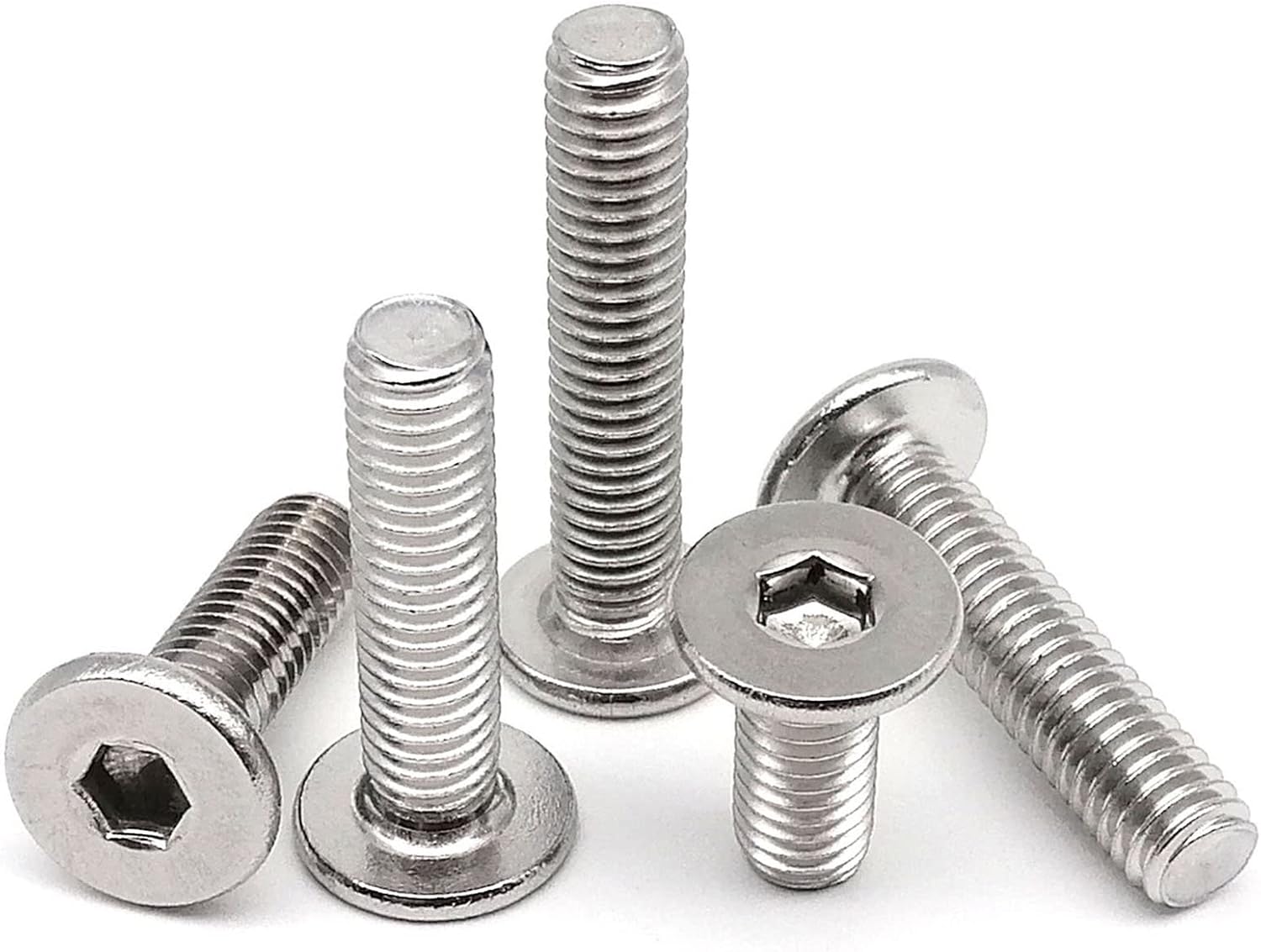 Madenschrauben Set - Schwarze Stahl Schrauben Güteklasse 12.9