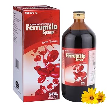156 SBL Ferrumsip 500ml Homeopathy Iron_Care BIG SIZE BOTTLE