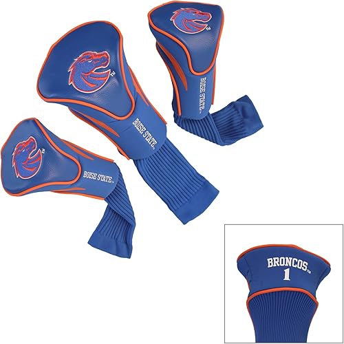 Miniatura 44 de Team Golf NCAA Numerado 1, 3 y X, se adapta a conductores de gran tamaño, utilidad, clubes de rescate y calles, forro de terciopelo para protección