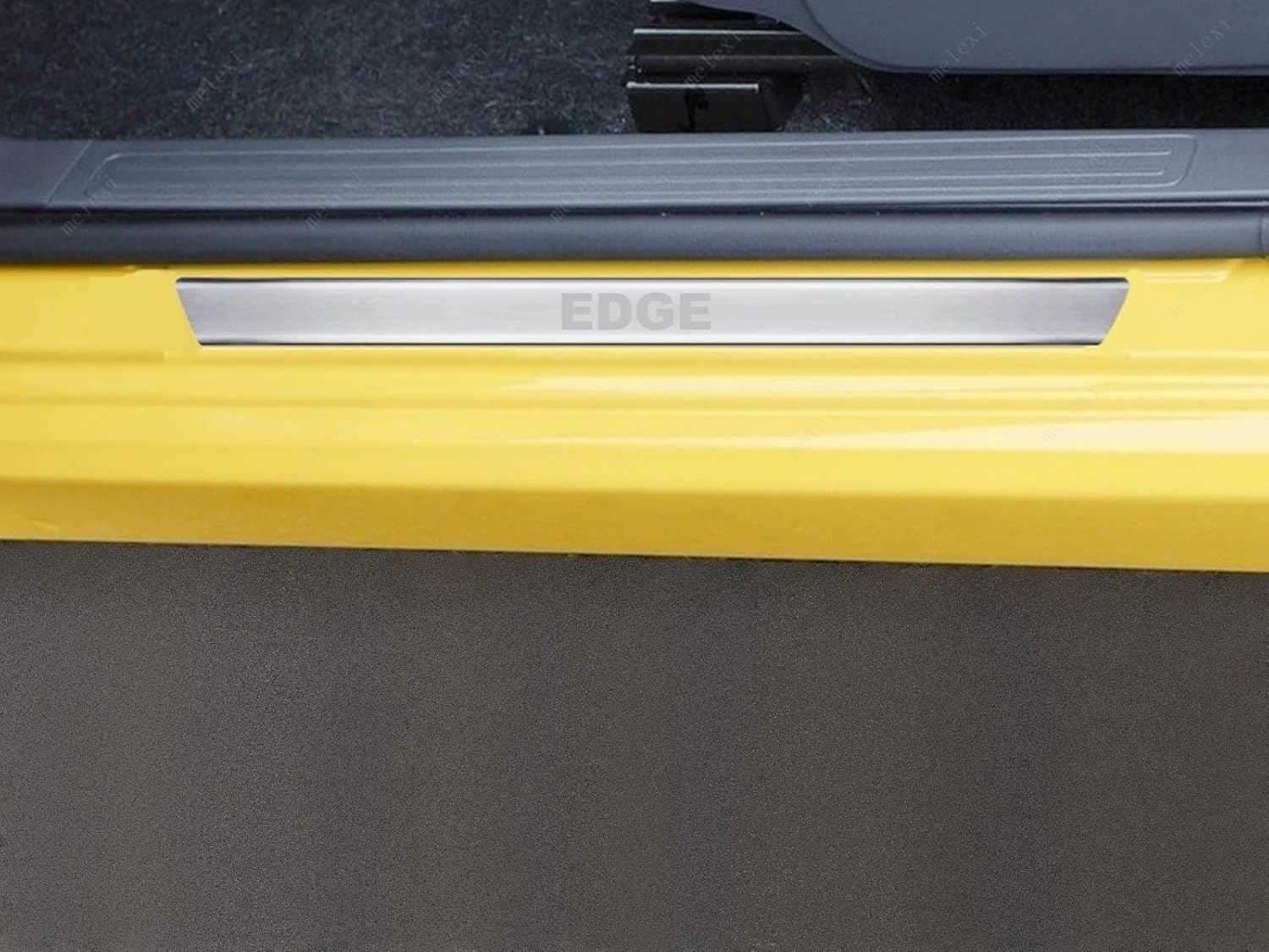 MELEXI Chrome Door SILL Protector 4 Door S.Steel Compatible with Ford Edge 2006 to 2025