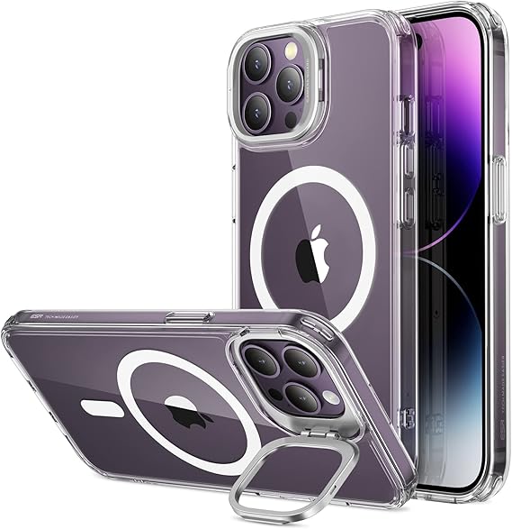 ESR Classic Kickstand Case with HaloLock Compatible with iPhone 14 Pro