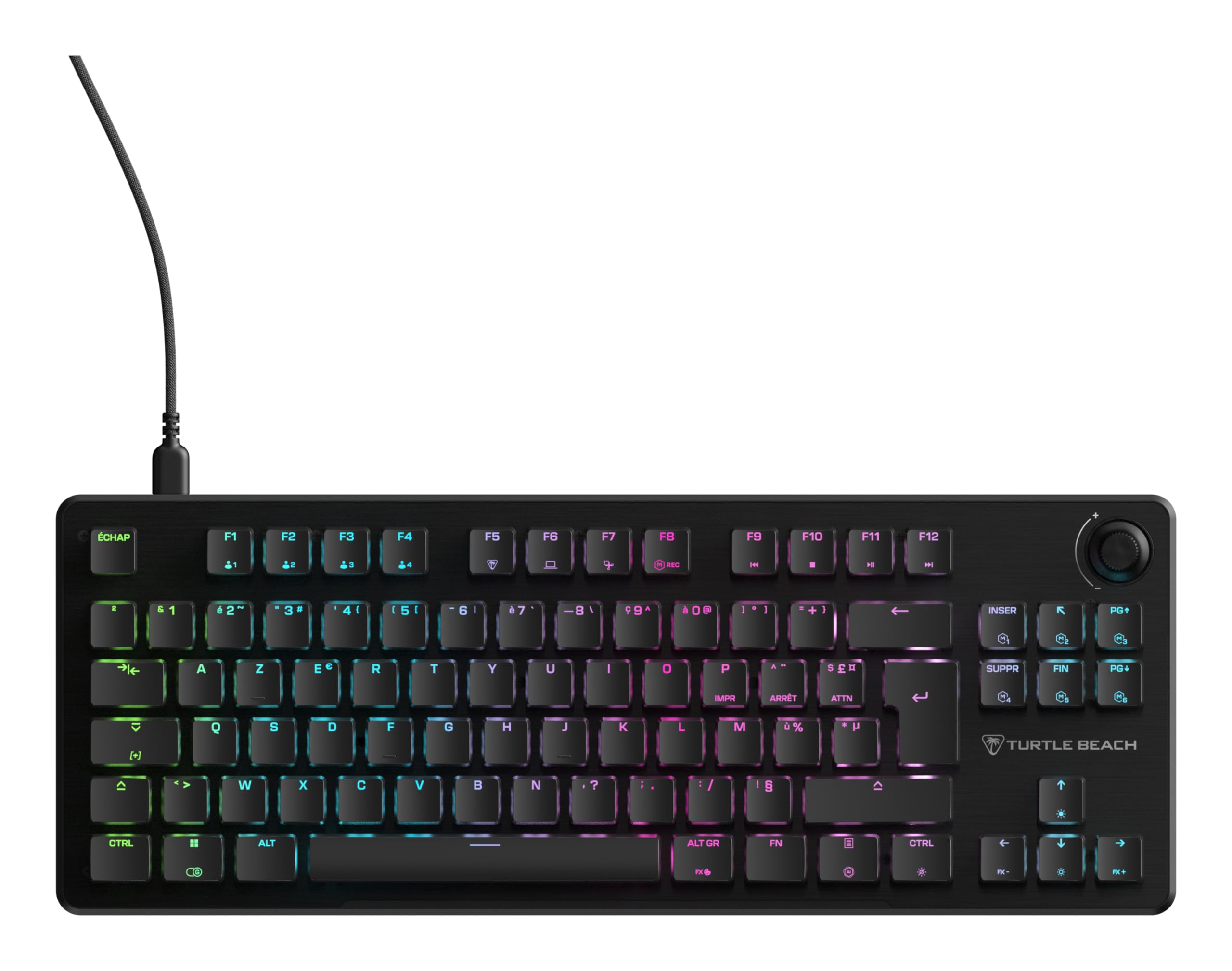 Turtle Beach Klawiatura do gier Vulcan II TKL RGB na PC.