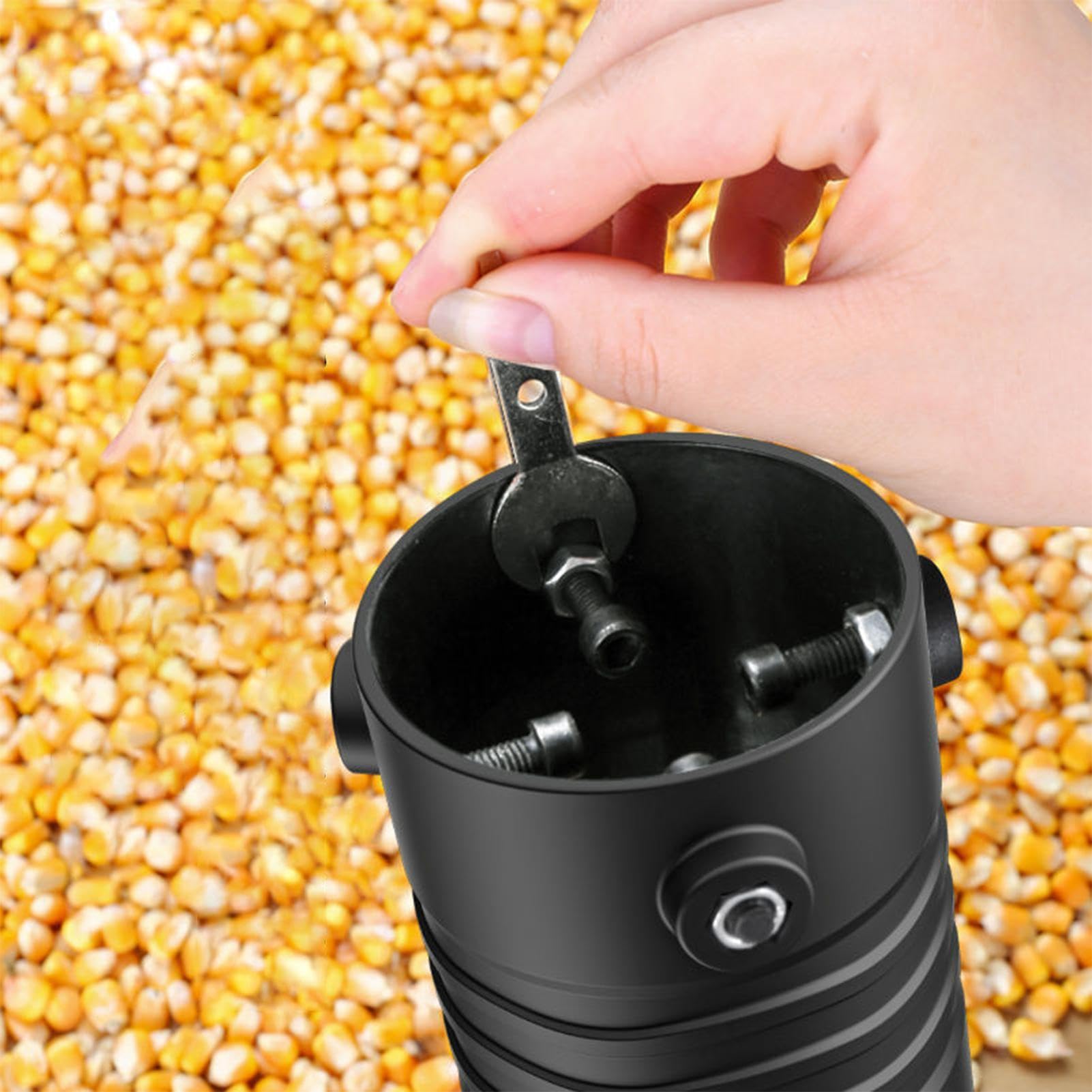 Strumento Per Sgranare Le Pannocchie Di Mais - Accessorio Per Trapano Elettrico,Pelatore Automatico Per Pannocchie Di Mais | Adatto Per Agricoltori, Camerieri, Nonna, Nonno, Madre, Padre, Famiglia, Am