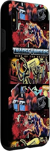 Vista 27 de Funda para iPhone 12/12 Pro Transformers: Rise of the Beasts Epic Graffiti Battle Panels