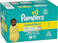Vista 84 de Pampers Swaddlers - Pañales desechables ultra suaves para bebé talla 1, 164