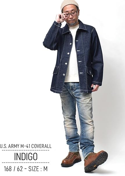 Houston ストライプカバーオール Lサイズ Amazon.co.jp: [ヒューストン